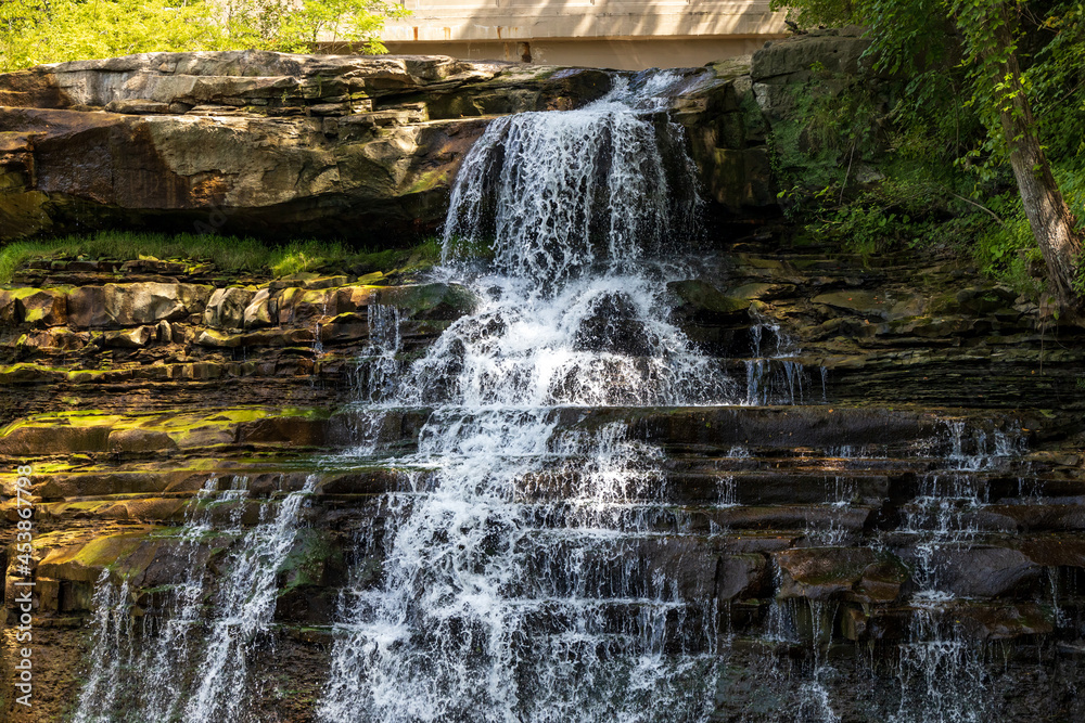 Obraz premium Cuyahoga Falls at Cuyahoga Valley National Park, Ohio