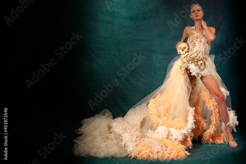 ladylike fashionable woman