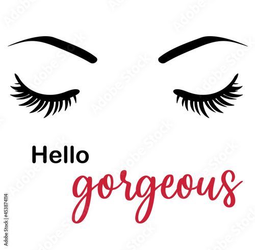 Hello gorgeous eyelashes