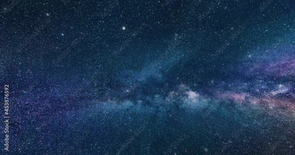 Loop of Celestial Space Universe With Stars And Galaxies Moving In 3D Space Loop of Celestial Space Universe With Stars And Galaxies Moving In 3D Space