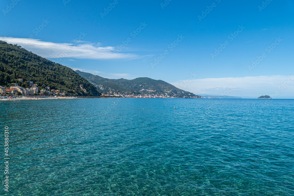 The Gulf of Alassio in Liguria