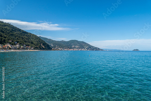 The Gulf of Alassio in Liguria