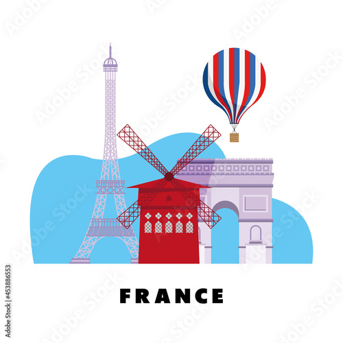 france landmarks traditionals