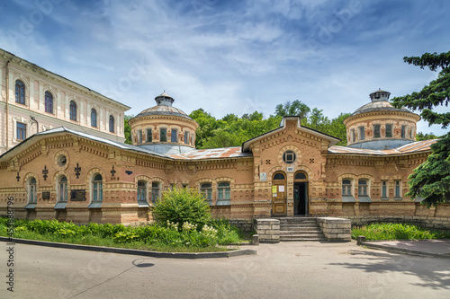 Building of Lermontov Baths  Pyatigorsk  Russia