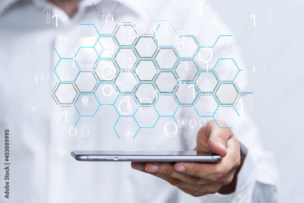 Business intelligence analyst dashboard on virtual Business intelligence analyst dashboard on virtual