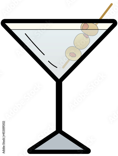 Dry Martini Cocktail