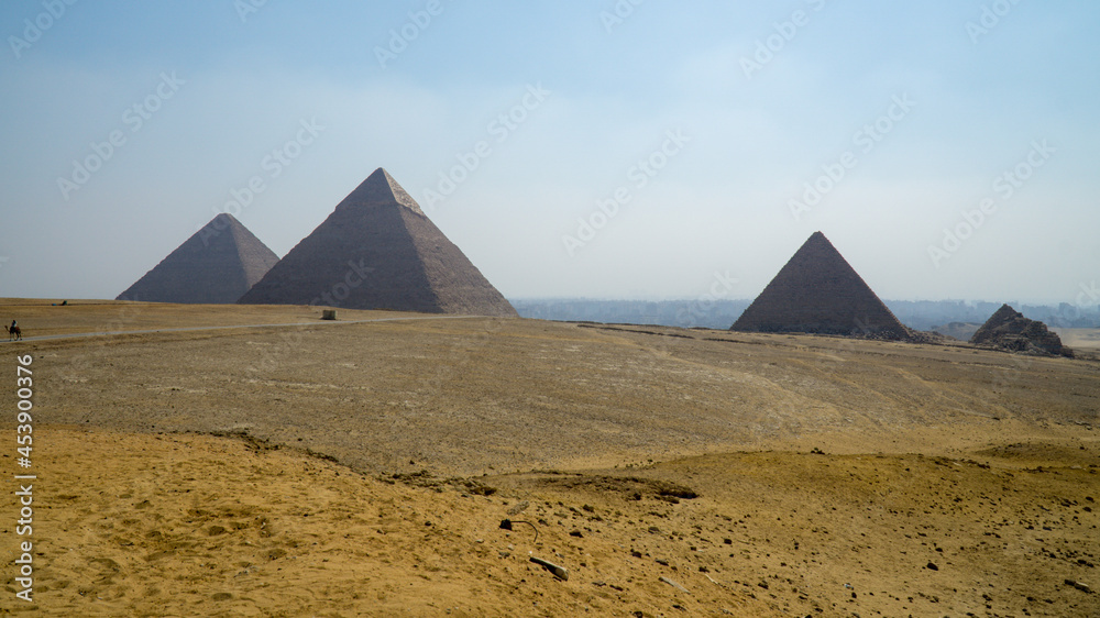 pyramids of giza - obrazy, fototapety, plakaty 