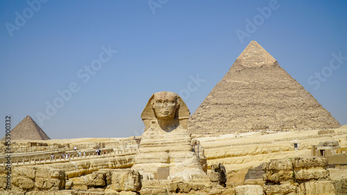 Sfinks i piramidy