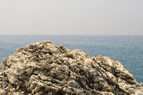 rocks and sea for background 