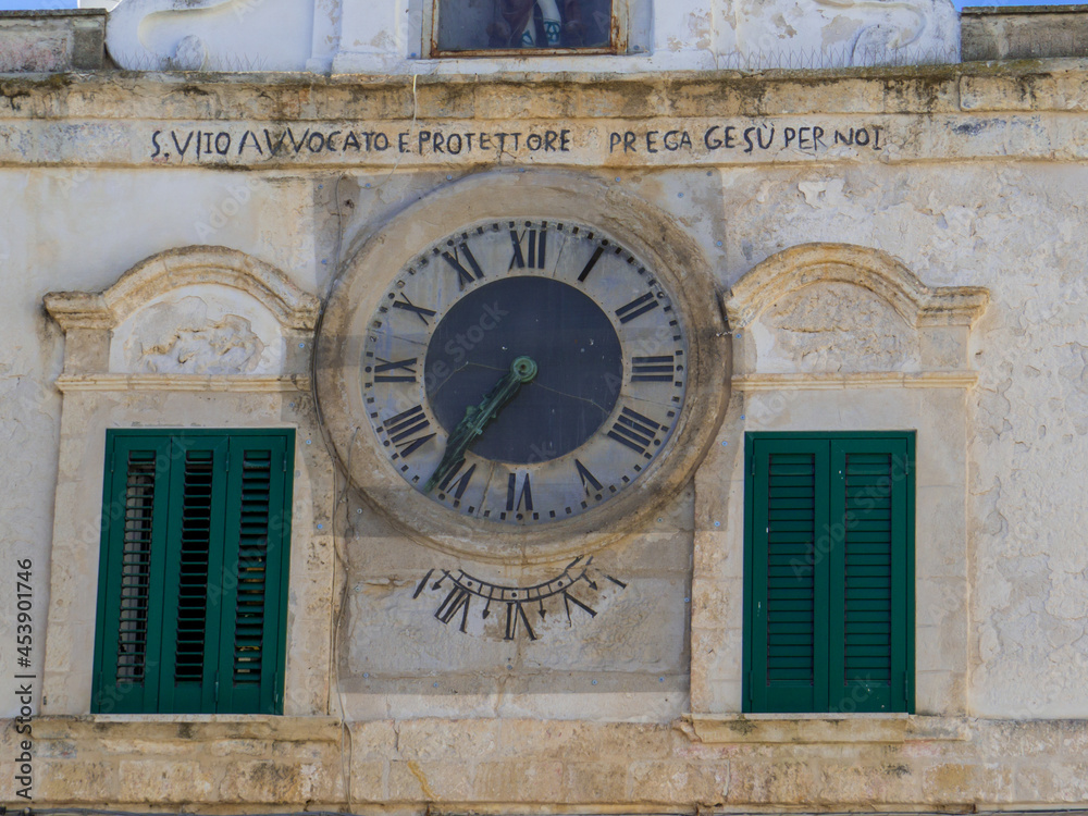 Clock Palace (Italian: Palazzo dell'Orologio), Polignano a Mare, Italy