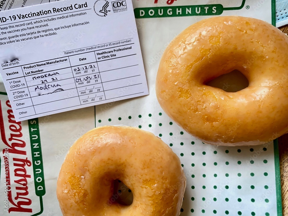 Krispy Kreme Doughnuts offers free Original Glazed doughnut to