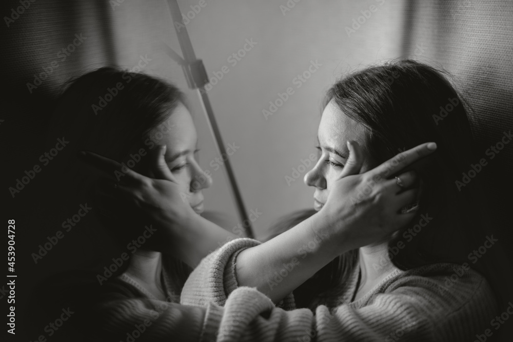 Portrait of a woman. Portrait of a woman.