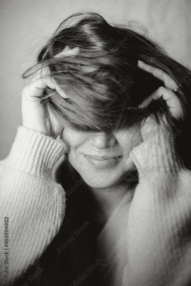 Fototapeta premium Portrait of a woman. 