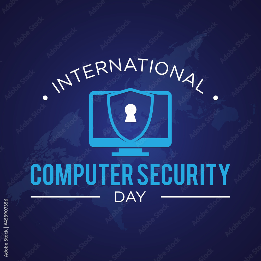 Computer Security Day letter emblem Computer Security Day letter emblem