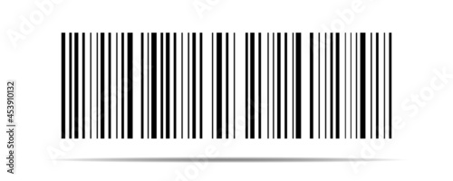 Barcode vector icon. Bar code for web
