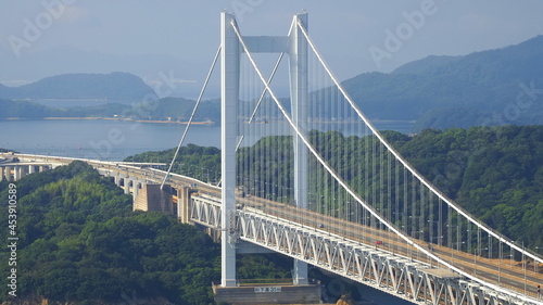 鷲羽山からの眺め24(下津井瀬戸大橋) © 川井　泰行