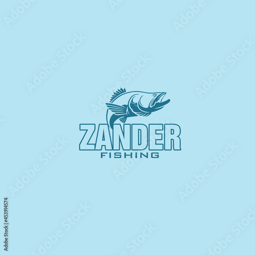 image zander fishing