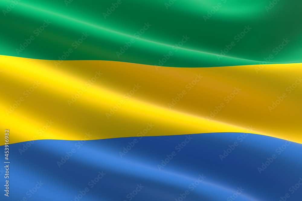 Flag of Gabon Flag of Gabon