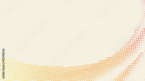 Simple dotted retro background with halftone effect. Vector pattern