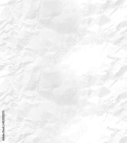 Crumpled paper texture. White texture pattern background with copy space. Cardboard surface from a paper box for packing.