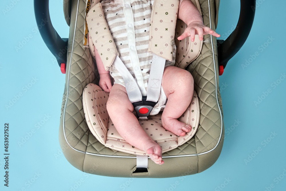Baby Car Seat , Baby Carrier , Baby Carrycot In Purple Color main image 1