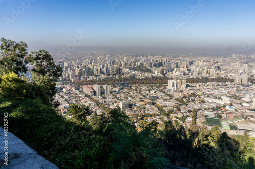 Santiago skyline, Chile