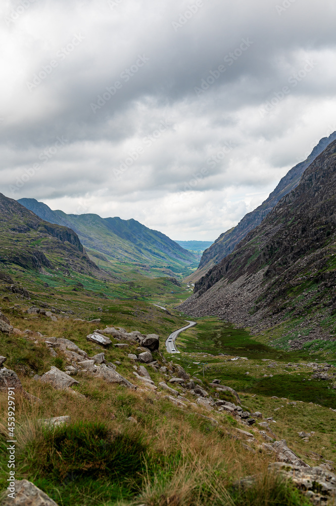 Snowdonia National Park in North Wales, UK Snowdonia National Park in North Wales, UK