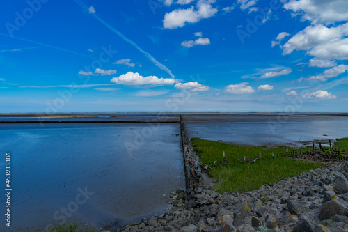 View towards stage to north sea