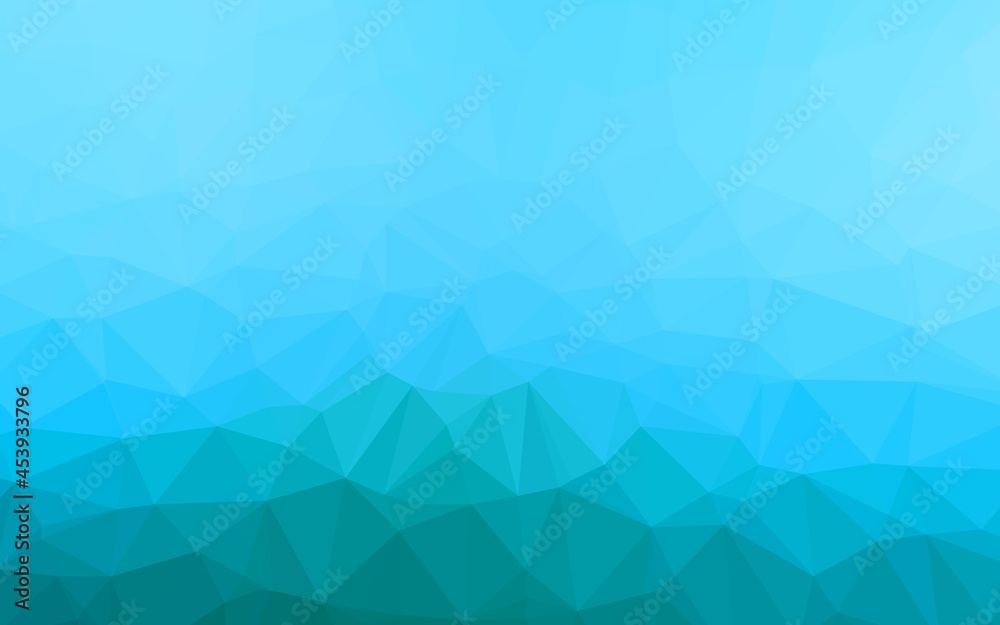 Light BLUE vector polygonal pattern. Light BLUE vector polygonal pattern.