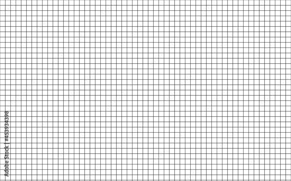 Graph paper. Printable squared grid paper with color horizontal lines. Geometric background for school, textures, notebook, diary. Realistic lined paper blank size reversal A5 Graph paper. Printable squared grid paper with color horizontal lines. Geometric background for school, textures, notebook, diary. Realistic lined paper blank size reversal A5