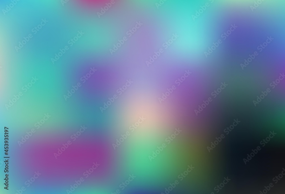 Light BLUE vector abstract blurred template. Light BLUE vector abstract blurred template.