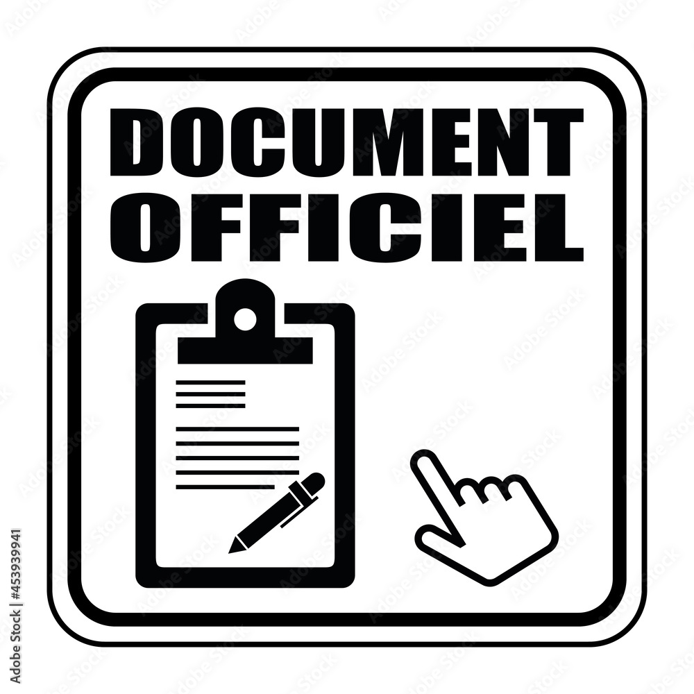 Logo document officiel. Logo document officiel.