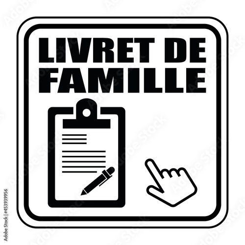 Logo livret de famille.