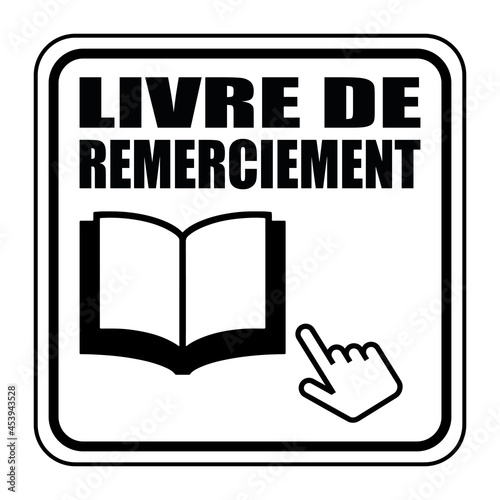Logo livre de remerciement.