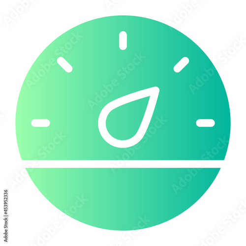 barometer gradient icon