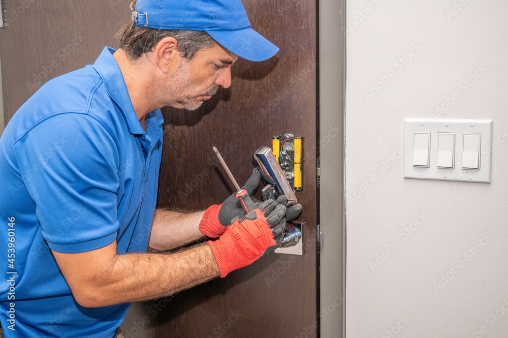 Taking apart a modern deadbolt lock