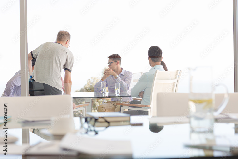Business people working in meeting Business people working in meeting