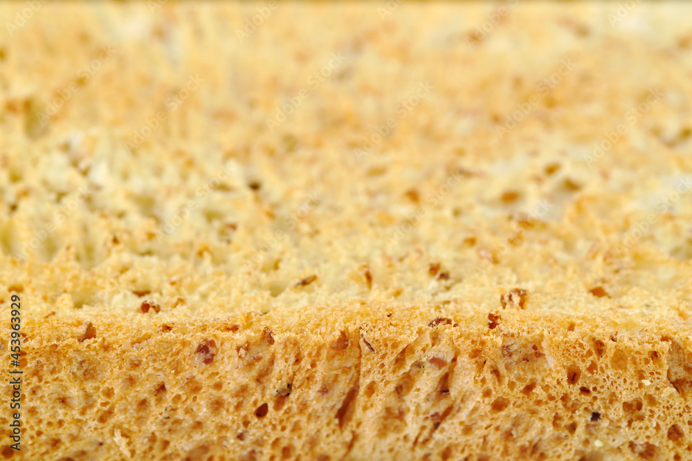 narrow focusing macro shot of the edge of a crunchy golden toasted sliced sliced whole sandwich bread for food wallpaper background narrow focusing macro shot of the edge of a crunchy golden toasted sliced sliced whole sandwich bread for food wallpaper background