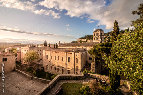 Girona historic centre photo