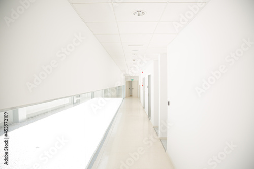 Corridor in modern building