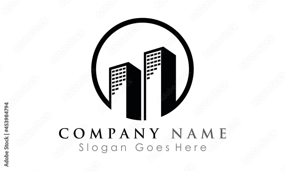 building apartment property logo building apartment property logo