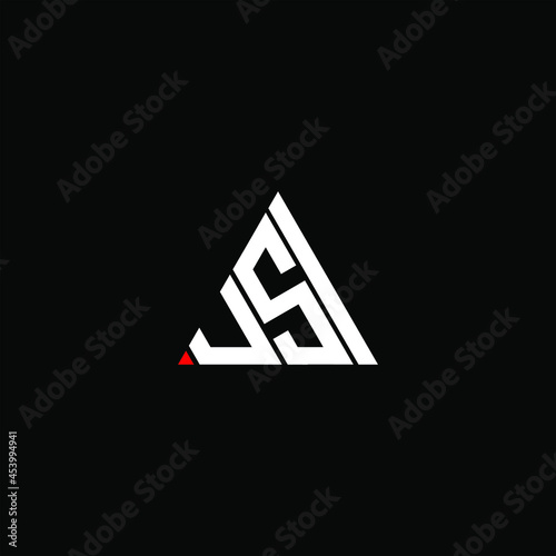 USI letter logo creative design. USI unique design
