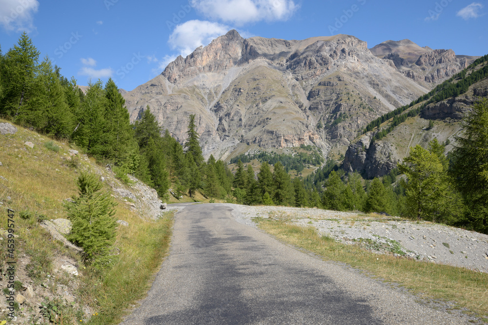 route dans le Mercantour - Alpes