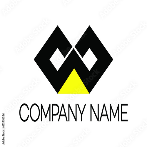logo design with company or club name can be customized