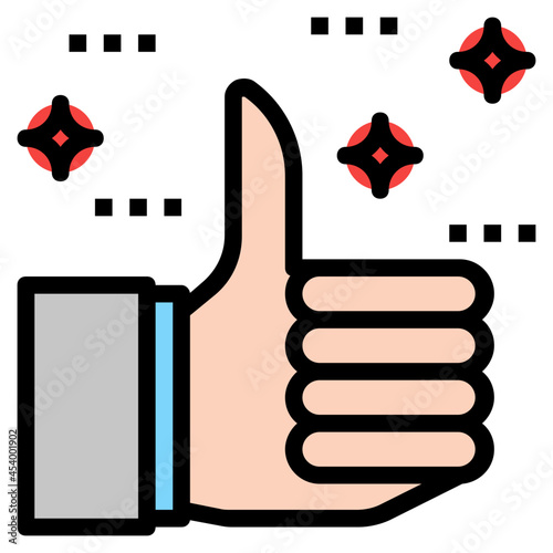 acceptable line icon