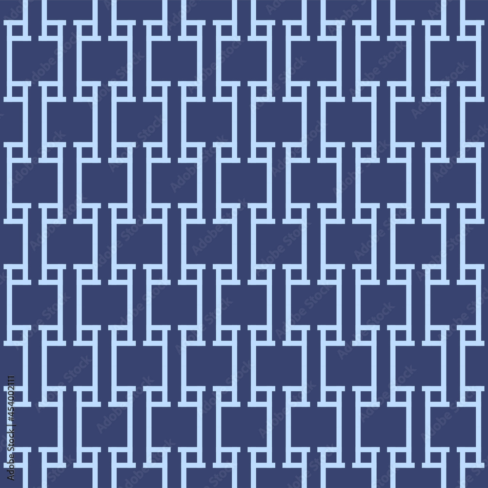 Japanese Square Line Vector Seamless Pattern Japanese Square Line Vector Seamless Pattern