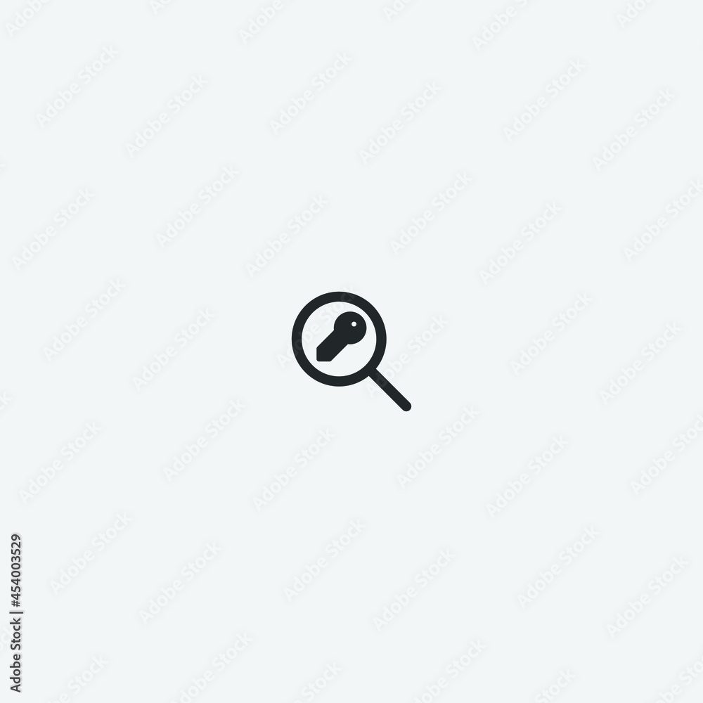Search vector icon illustration sign Search vector icon illustration sign