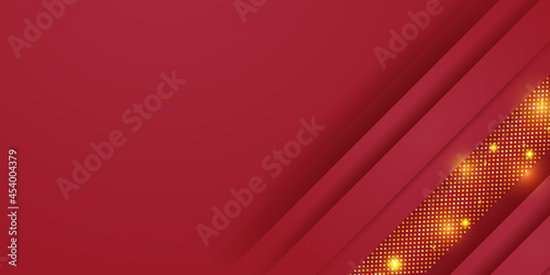 red and gold background