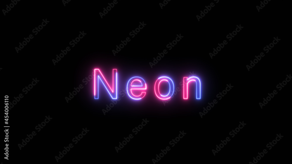 Saber neon text for technology background
Saber neon text for technology background
