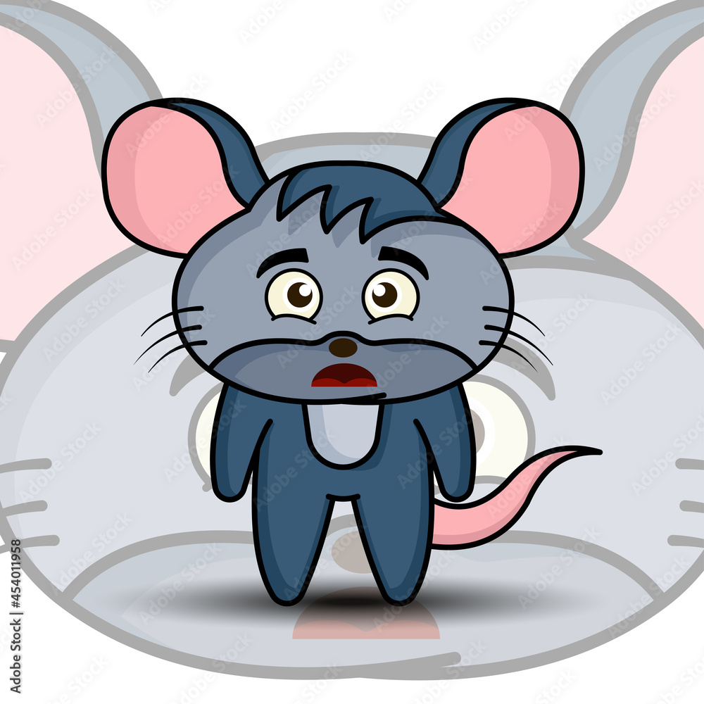Illustration cute mouse cartoon character . illustration flat style. Suitable for prints design, children book, children t shirt etc. design template vector Illustration cute mouse cartoon character . illustration flat style. Suitable for prints design, children book, children t shirt etc. design template vector